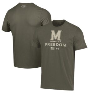Maryland Terrapins Under Armour Freedom Performance T-Shirt - Olive
