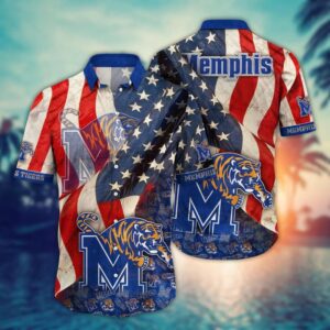 Memphis Tigers NCAA Independence Day Hawaii Shirt Summer Shirt HSW1032