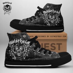 Motorhead Band High Top Canvas Shoes  GHT1139