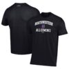 Northwestern Wildcats Under Armour Alumni Performance T-Shirt - Black