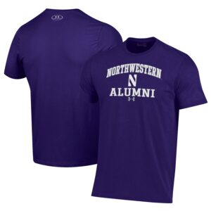 Northwestern Wildcats Under Armour Alumni Performance T-Shirt - Purple