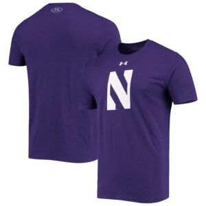 Northwestern Wildcats Under Armour School Logo Performance Cotton T-Shirt - Purple