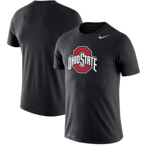 Ohio State Buckeyes Legend Primary Logo Performance T-Shirt - Black