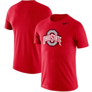 Ohio State Buckeyes Legend Primary Logo Performance T-Shirt - Scarlet