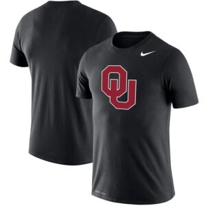 Oklahoma Sooners Legend Primary Logo Performance T-Shirt - Black