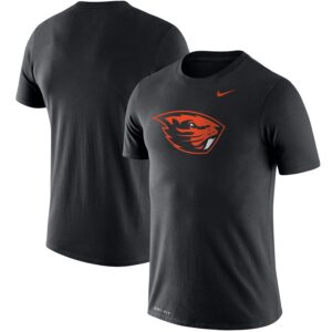 Oregon State Beavers Legend Primary Logo Performance T-Shirt - Black