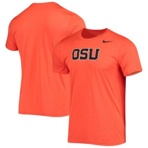 Oregon State Beavers School Logo Legend Performance T-Shirt - Orange