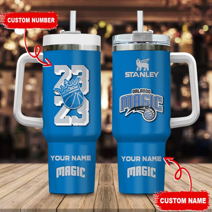 Orlando Magic NBA Personalized Stanley Tumbler 40Oz