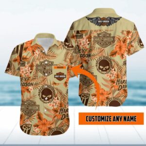 Personalized Hawaii Shirt Summer Shirt Island Harley Davidson HSW1218