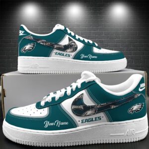 Philadelphia Eagles Personalized Air Force 1 Shoes AF1 Limited Sneakers Custom Name WAF10315
