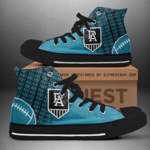 Port Adelaide FC High Top Canvas Shoes  GHT1147