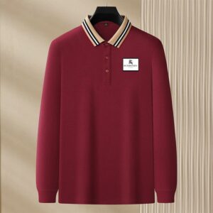 Premium 2024 Luxury Burberry Polo Sweatshirt Collar Sweatshirt CPLS1064
