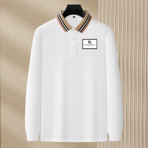 Premium 2024 Luxury Burberry Polo Sweatshirt Collar Sweatshirt CPLS1075