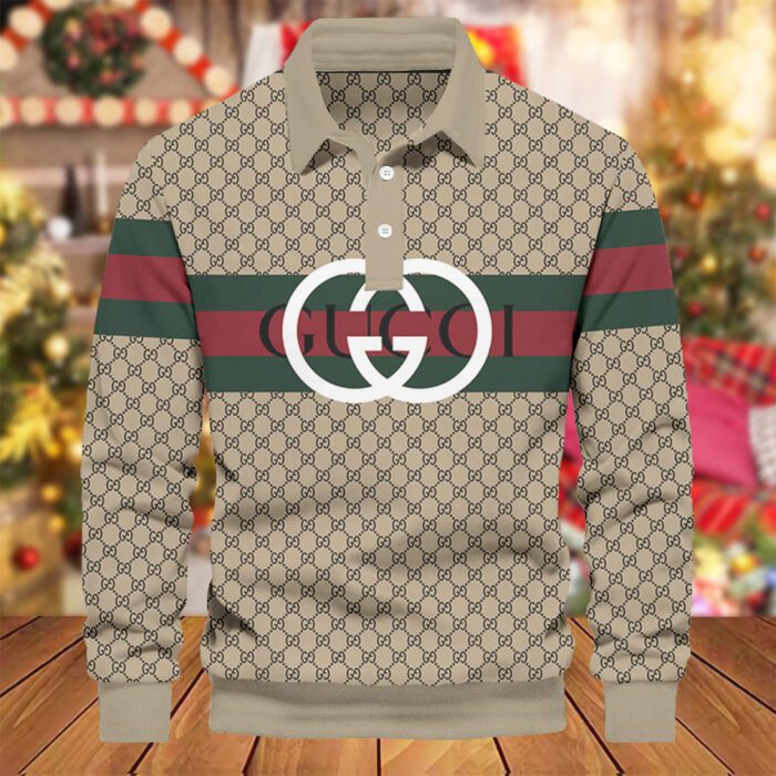 Premium 2024 Luxury Gucci Polo Sweatshirt Collar Sweatshirt CPLS1017