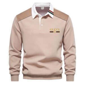 Premium 2024 Luxury Gucci Polo Sweatshirt Collar Sweatshirt CPLS1045