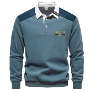 Premium 2024 Luxury Gucci Polo Sweatshirt Collar Sweatshirt CPLS1054