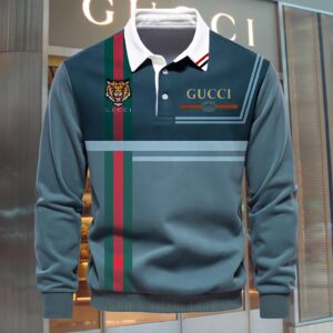 Premium 2024 Luxury Gucci Polo Sweatshirt Collar Sweatshirt CPLS1069