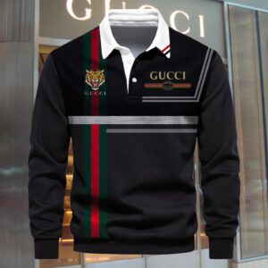 Premium 2024 Luxury Gucci Polo Sweatshirt Collar Sweatshirt CPLS1072