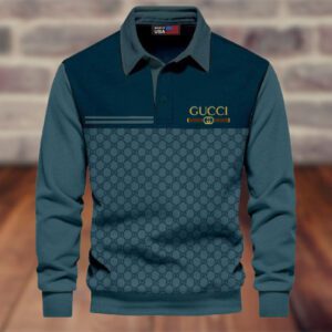 Premium 2024 Luxury Gucci Polo Sweatshirt Collar Sweatshirt CPLS1088