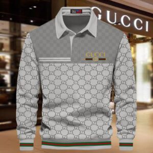 Premium 2024 Luxury Gucci Polo Sweatshirt Collar Sweatshirt CPLS1107