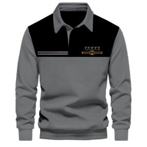 Premium 2024 Luxury Gucci Polo Sweatshirt Collar Sweatshirt CPLS1112