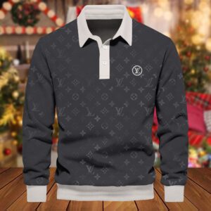 Premium 2024 Luxury LV Polo Sweatshirt Collar Sweatshirt CPLS1022