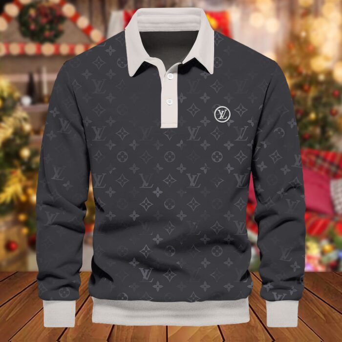 Premium 2024 Luxury LV Polo Sweatshirt Collar Sweatshirt CPLS1022