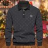 Premium 2024 Luxury LV Polo Sweatshirt Collar Sweatshirt CPLS1024