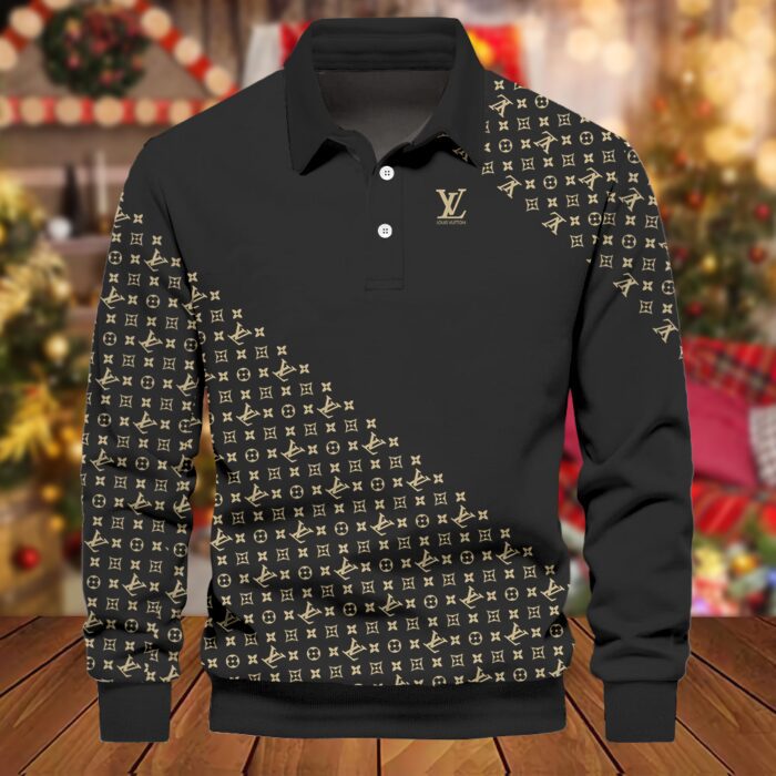 Premium 2024 Luxury LV Polo Sweatshirt Collar Sweatshirt CPLS1028