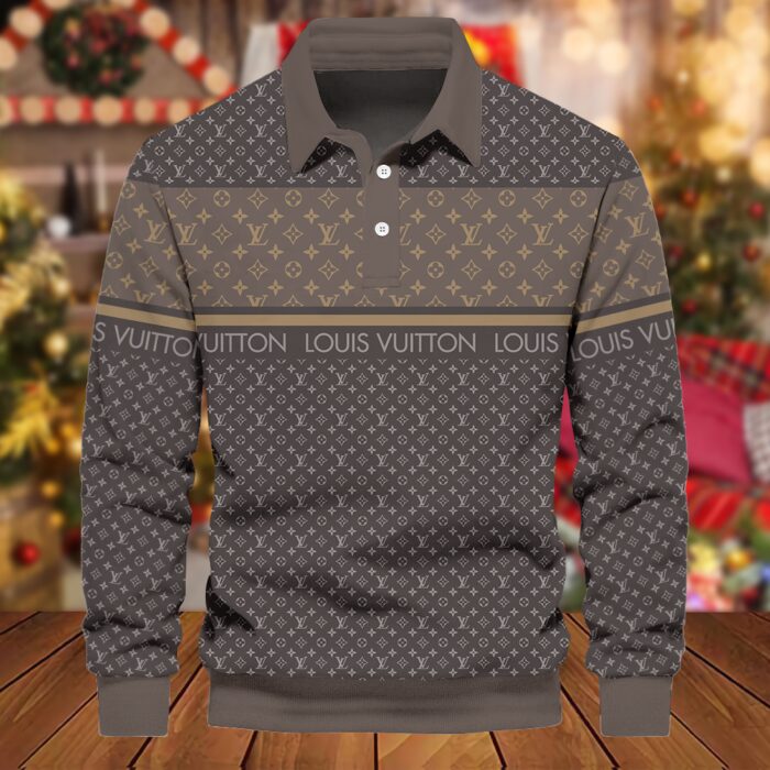 Premium 2024 Luxury LV Polo Sweatshirt Collar Sweatshirt CPLS1036