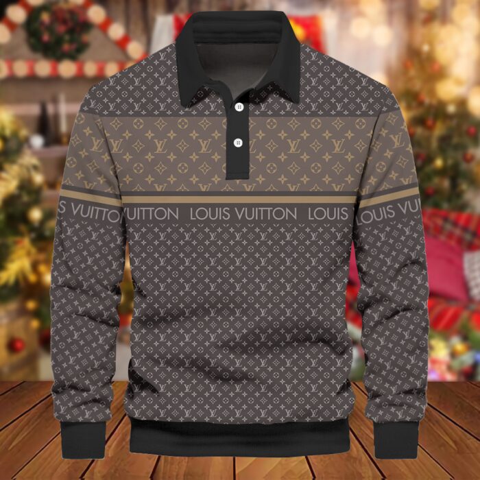 Premium 2024 Luxury LV Polo Sweatshirt Collar Sweatshirt CPLS1038