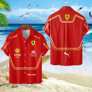 Scuderia Ferrari  Hawaii Shirt Summer Shirt