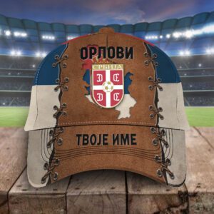 Serbia National Football Team Classic Cap Summer Hat For Euro 2024