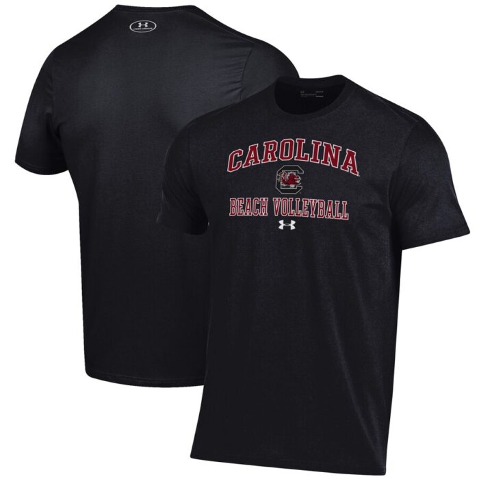 South Carolina Gamecocks Under Armour Beach Volleyball Performance T-Shirt - Black