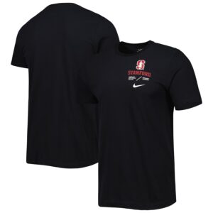 Stanford Cardinal Team Practice Performance T-Shirt - Black