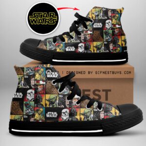 Star Wars High Top Canvas Shoes  GHT1006