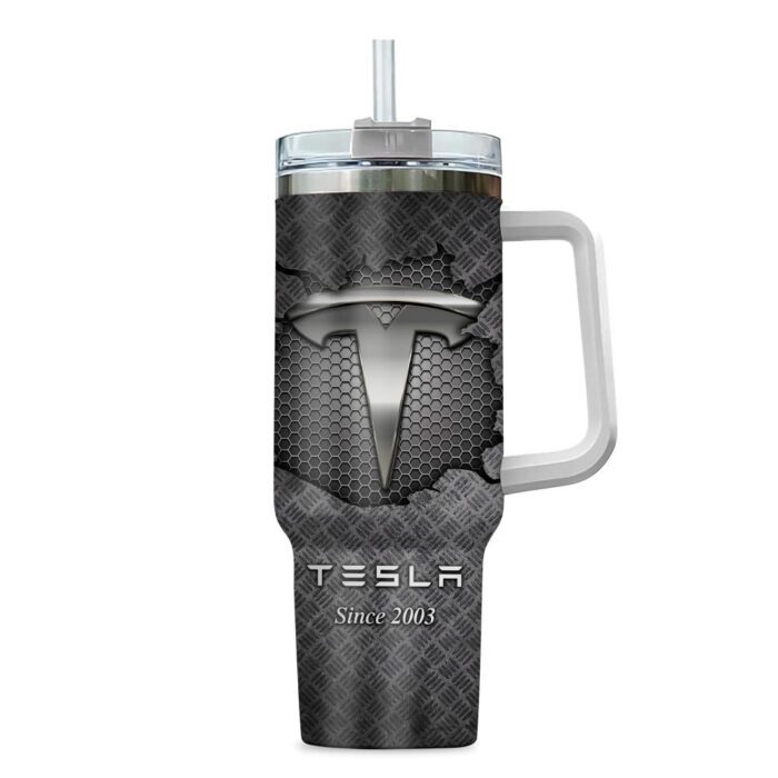 Tesla Stanley Tumbler 40oz Limited Version