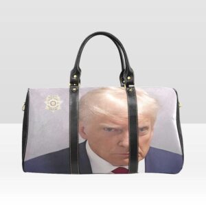 Trump mugshot Travel Bag Sport Bag