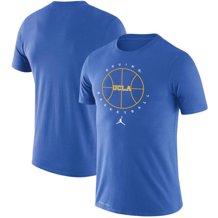 UCLA Bruins Jordan Brand Basketball Icon Legend Performance T-Shirt - Blue
