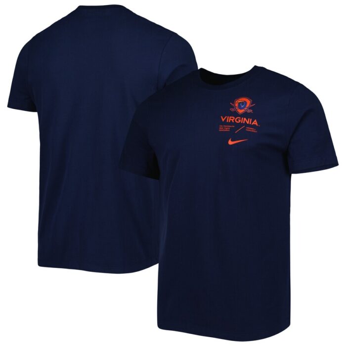 Virginia Cavaliers Team Practice Performance T-Shirt - Navy