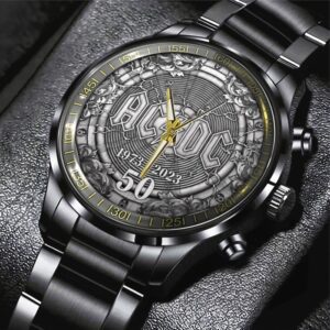 AC/DC Black Stainless Steel Watch GSW1481