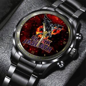 Black Sabbath Black Stainless Steel Watch GSW1448