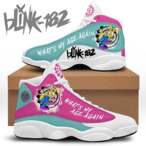 Blink 182 AJ13 Sneakers Air Jordan 13 Shoes