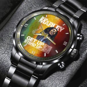 Bob Marley Black Stainless Steel Watch GSW1094