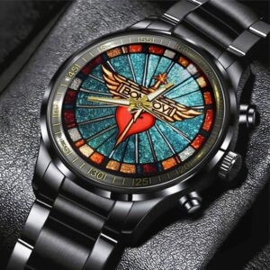 Bon Jovi Black Stainless Steel Watch GSW1145