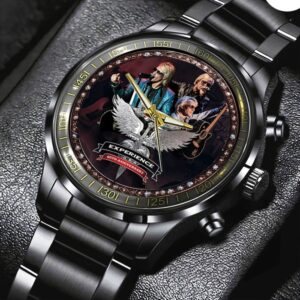 Bon Jovi Black Stainless Steel Watch GSW1210