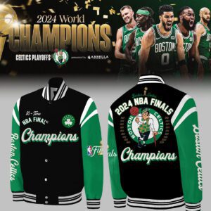 Boston Celtics 18-Time NBA Finals Champions Baseball Jacket BCC2005