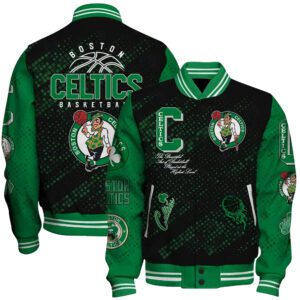 Boston Celtics 18-Time NBA Finals Champions Baseball Jacket BCC2008