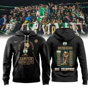 Boston Celtics 18-Time NBA Finals Champions Hoodie BCC2000