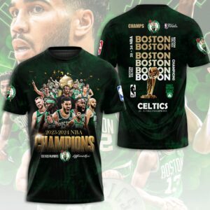 Boston Celtics 18-Time NBA Finals Champions Unisex T-Shirt BCC2014